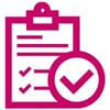 A checklist icon